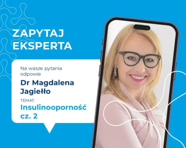 Dr Magdalena Jagiełło odpowiada na pytania o insulinooporność. Dowiedz się więcej o krzywej insulinowej.